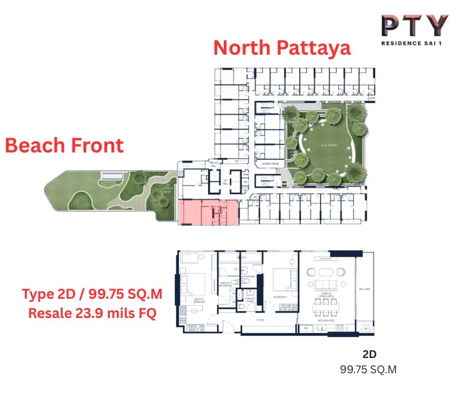PTY Residence Sai 1 ( พีทีวาย เรสซิเดนซ์ สาย 1) - 18